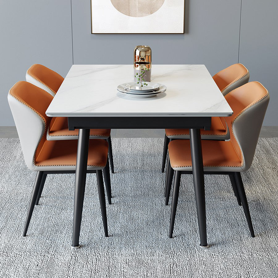 Rectangle Dining Site Table Simplicity Style Dining Room Collection with 4-foot