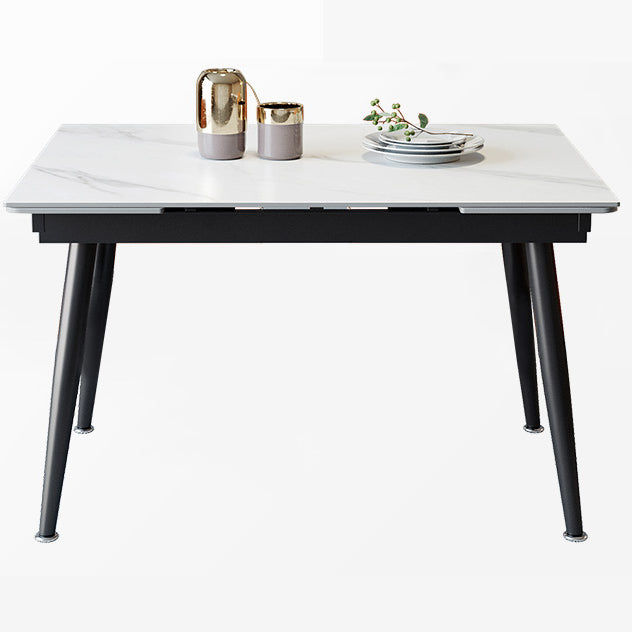 Rectangle Dining Site Table Simplicity Style Dining Room Collection with 4-foot