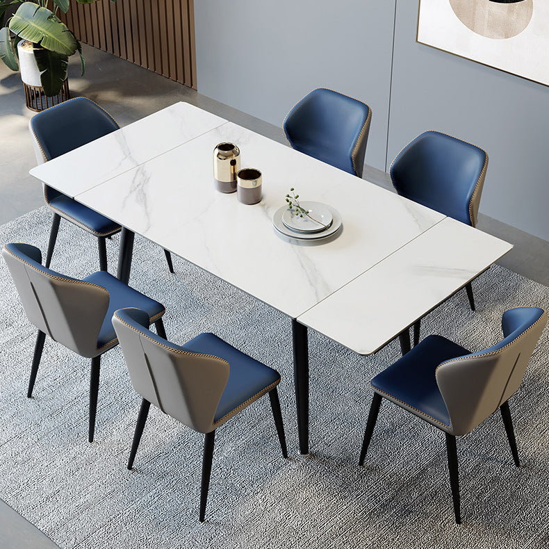 Rectangle Dining Site Table Simplicity Style Dining Room Collection with 4-foot