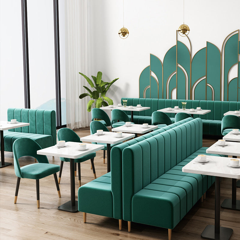 Silla de comedor de estilo escandinavo de metal, silla lateral sin brazos para comedor