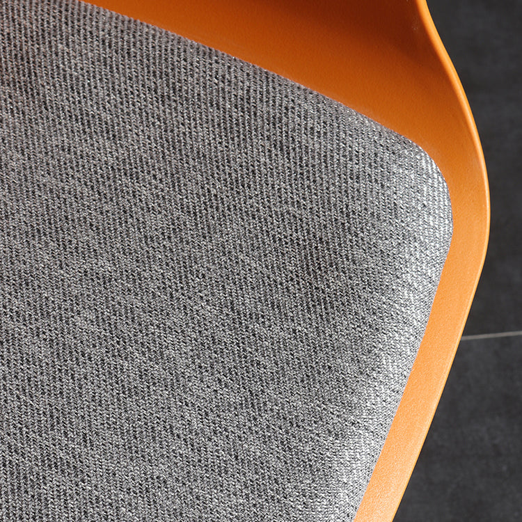 Silla de comedor de estilo contemporáneo sillas de metal parsons para cocina para cocina