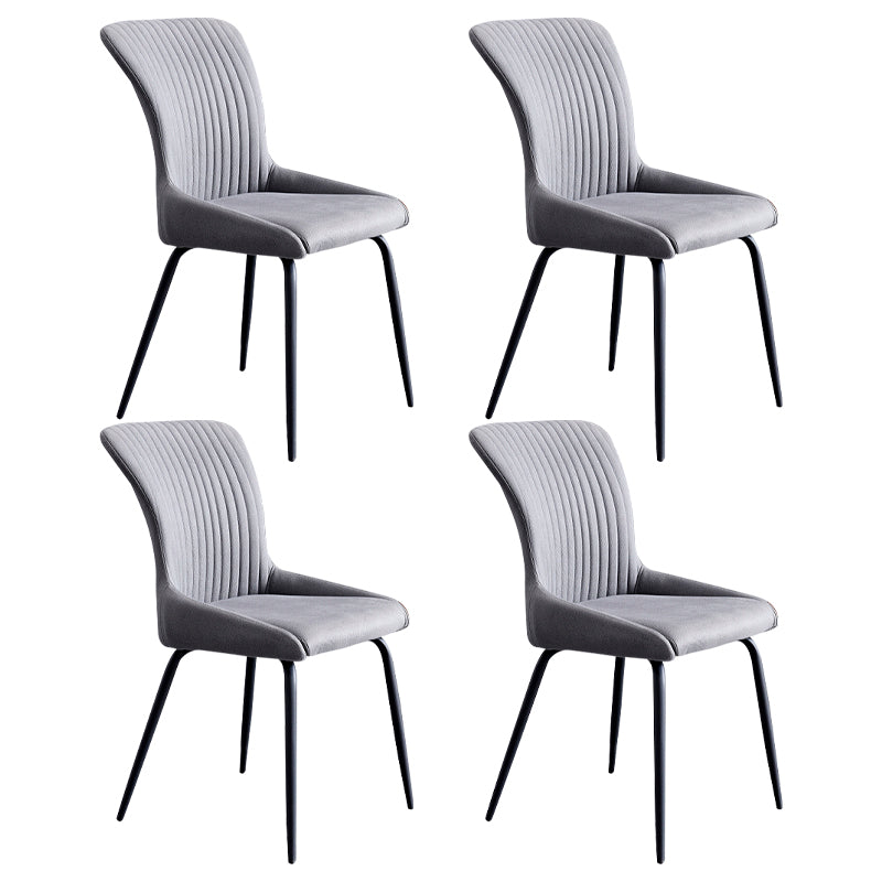 Metalen stoelen in industriële stijl Set stevige rugarm keuken eetstoelen