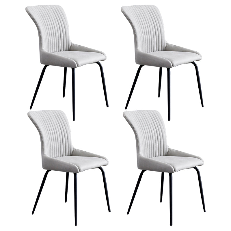 Metalen stoelen in industriële stijl Set stevige rugarm keuken eetstoelen