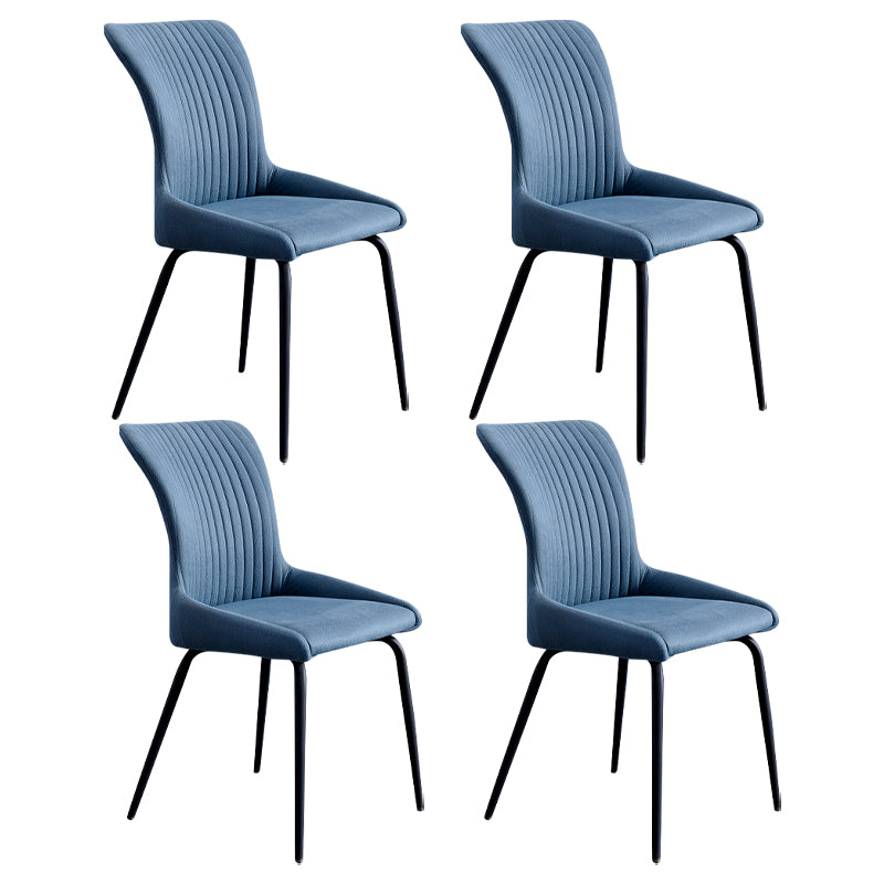 Metalen stoelen in industriële stijl Set stevige rugarm keuken eetstoelen