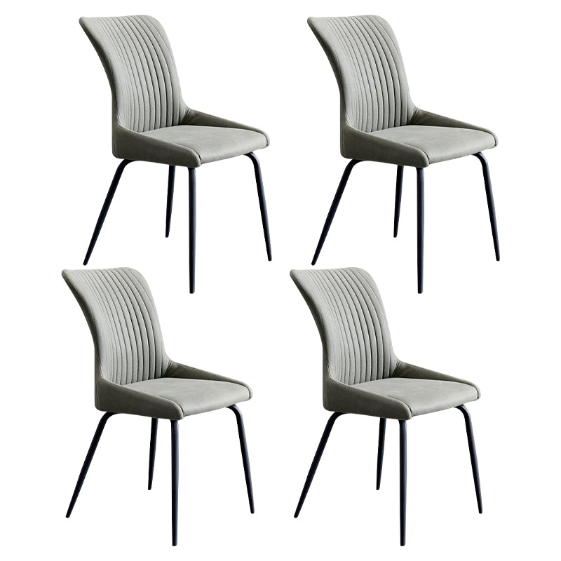 Metalen stoelen in industriële stijl Set stevige rugarm keuken eetstoelen