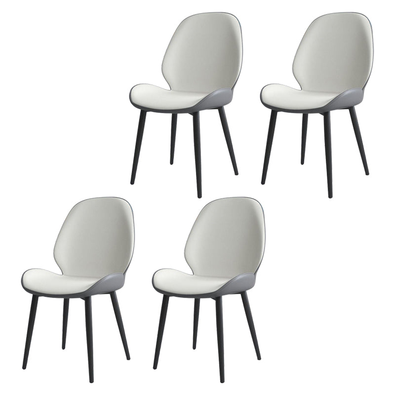 Wingback tapizado moderno del final mate de la silla lateral del restaurante que cena la silla