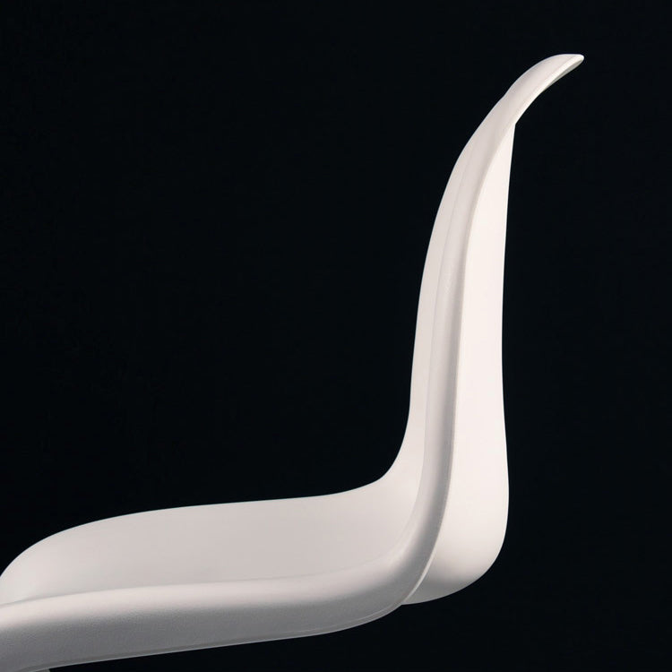 Moderne stijl eetkamerstoel plastic eetwarmeloze zijstoelen voor keuken