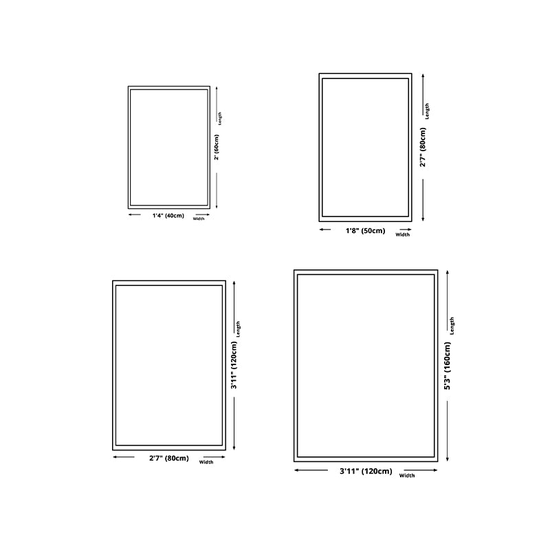 Brown Simple Rug Polyester Color Block Indoor Rug Stain Resistant Rug for Drawing Room