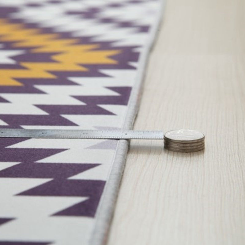 Yellow Modern Rug Polyester Sunflower Rug Washable Area Rug for Home Decor