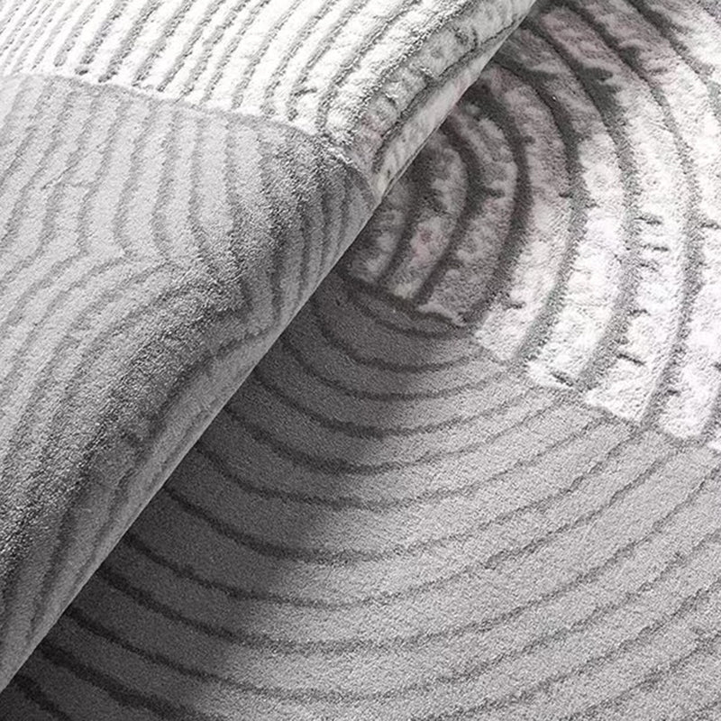 Modern Geometry Print Rug Polyester Indoor Carpet Stain Resistant Area Rug for Living Room