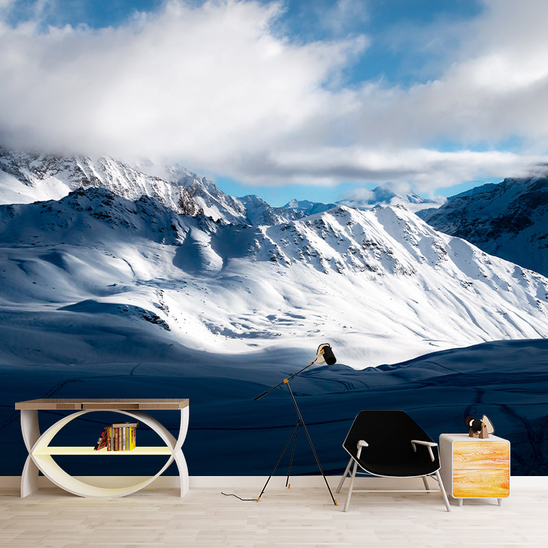 Mountains Mural Stain Resistant Home Decoration Wall Decor for Sleeping Room