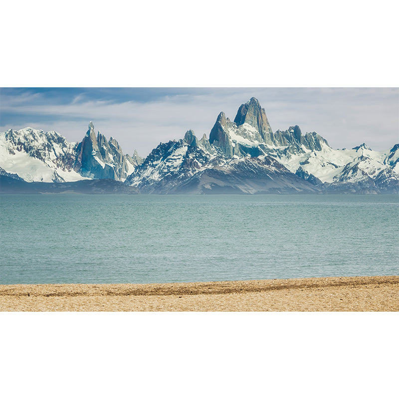 Mountains Mural Stain Resistant Home Decoration Wall Decor for Sleeping Room