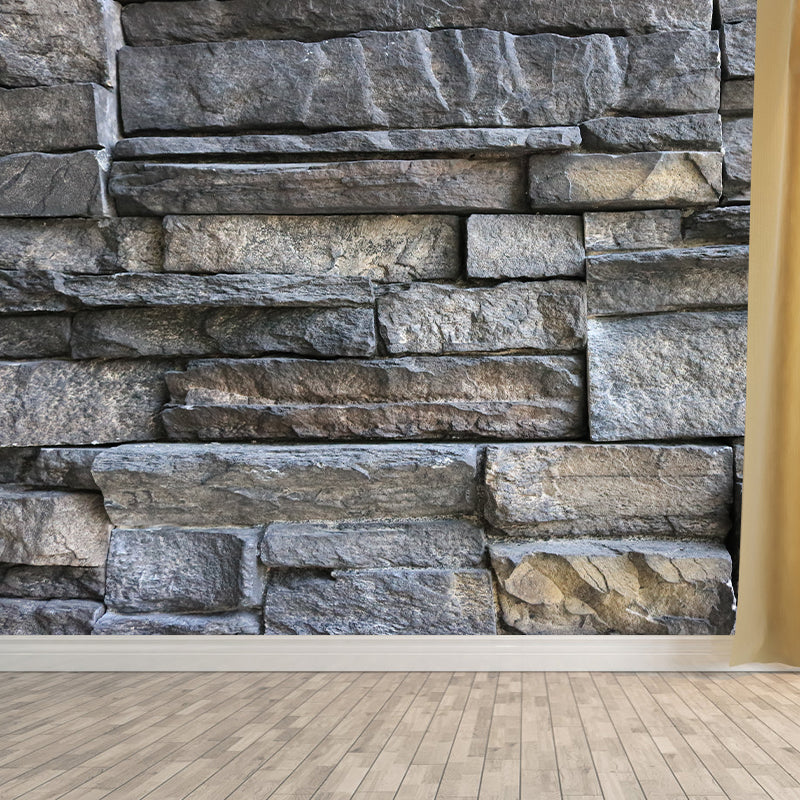 Brick Customized Mural Decal Modern Mildew Resistant Wall Covering for Living Room