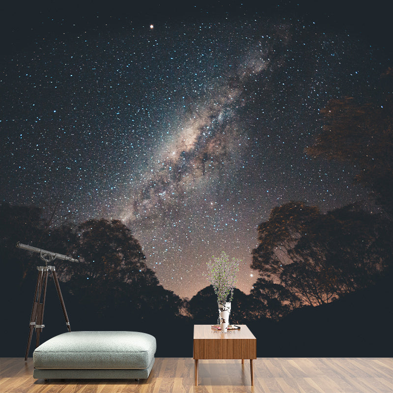 Deep Space Removable Wall Art Decor for Office Apartment, Moisture Resistant