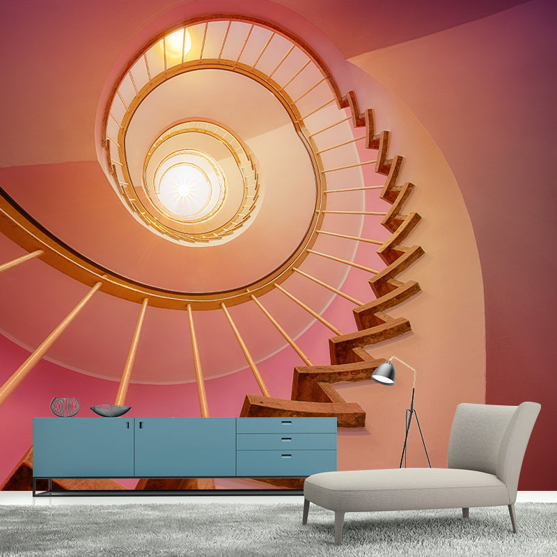 Tunnel Extension Wall Mural Mildew Resistant Wallpaper for Dining Room Bedroom