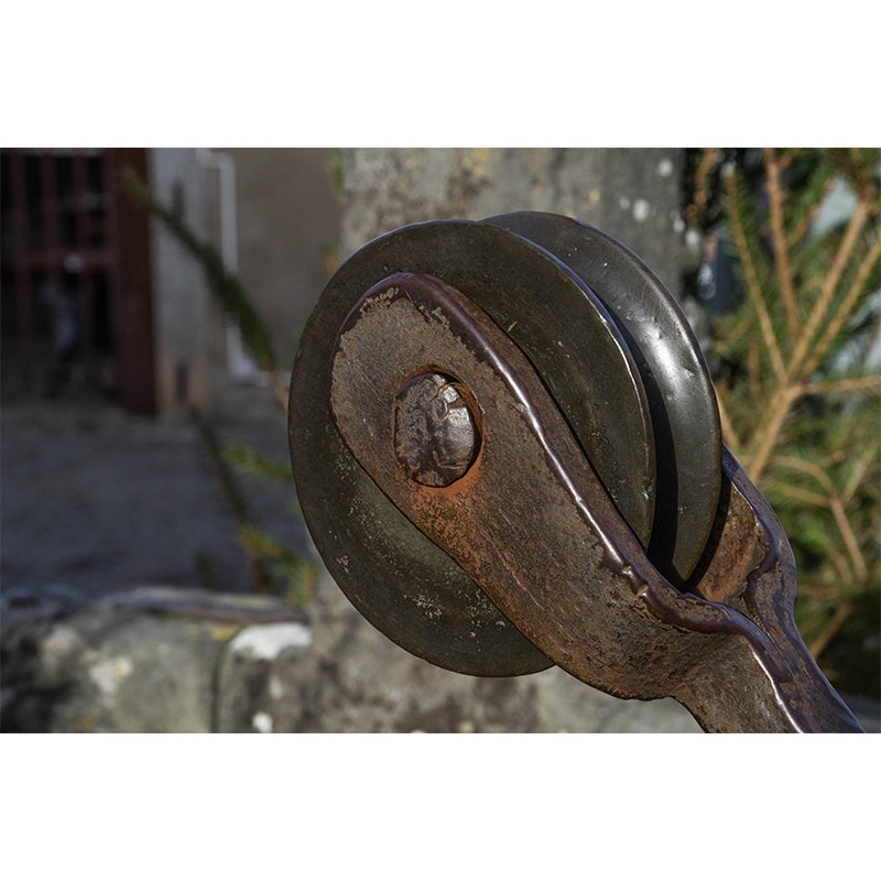 Industrial Photography Style Building Mural Wallpaper Mildew Resistant for Decoration