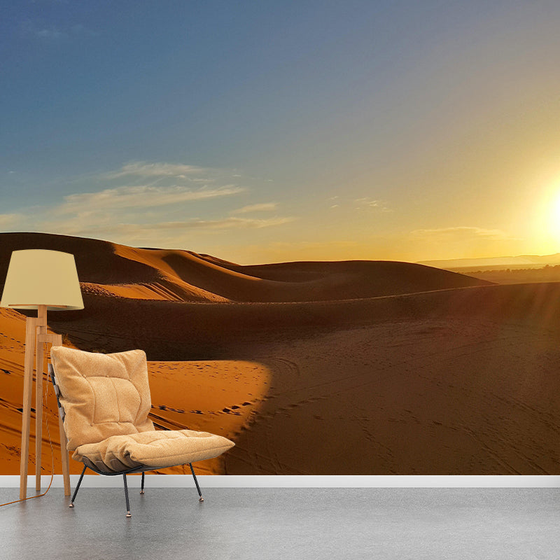 Contemporary Photography Style Desert Mural Mildew Resistant for Wall Decor