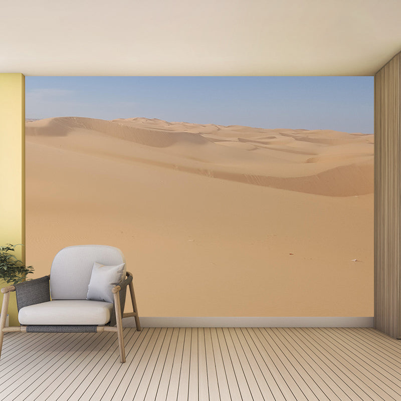 Home Decor Contemporary Photography Style Desert Mural Mildew Resistant