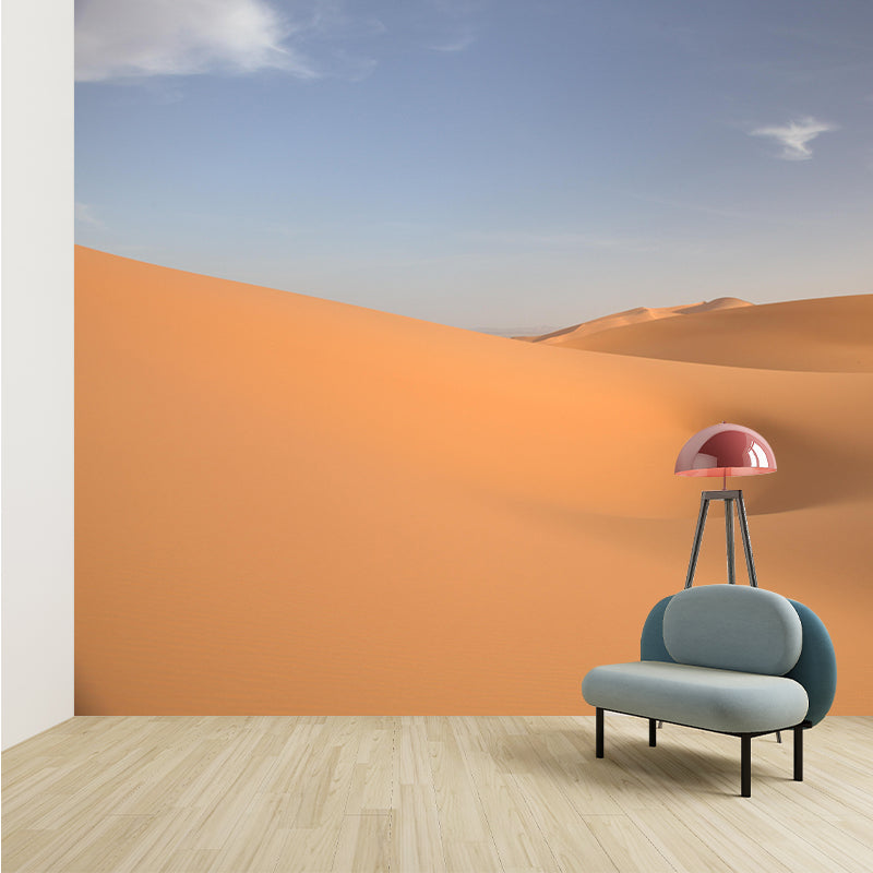 Contemporary Photography Style Desert Mural Wallpaper Mildew Resistant for Room