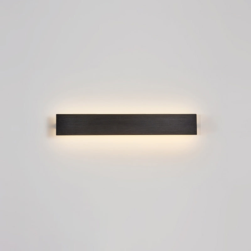 Lineare Form Metallwand Licht moderner Stil Einmals Wandmontage Leuchte