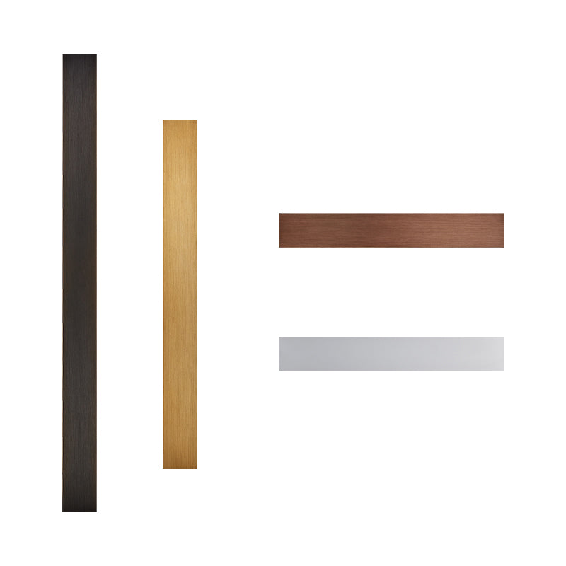 Lineare Form Metallwand Licht moderner Stil Einmals Wandmontage Leuchte