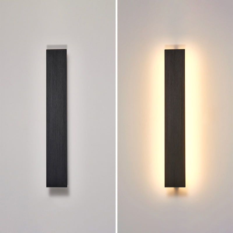 Lineare Form Metallwand Licht moderner Stil Einmals Wandmontage Leuchte