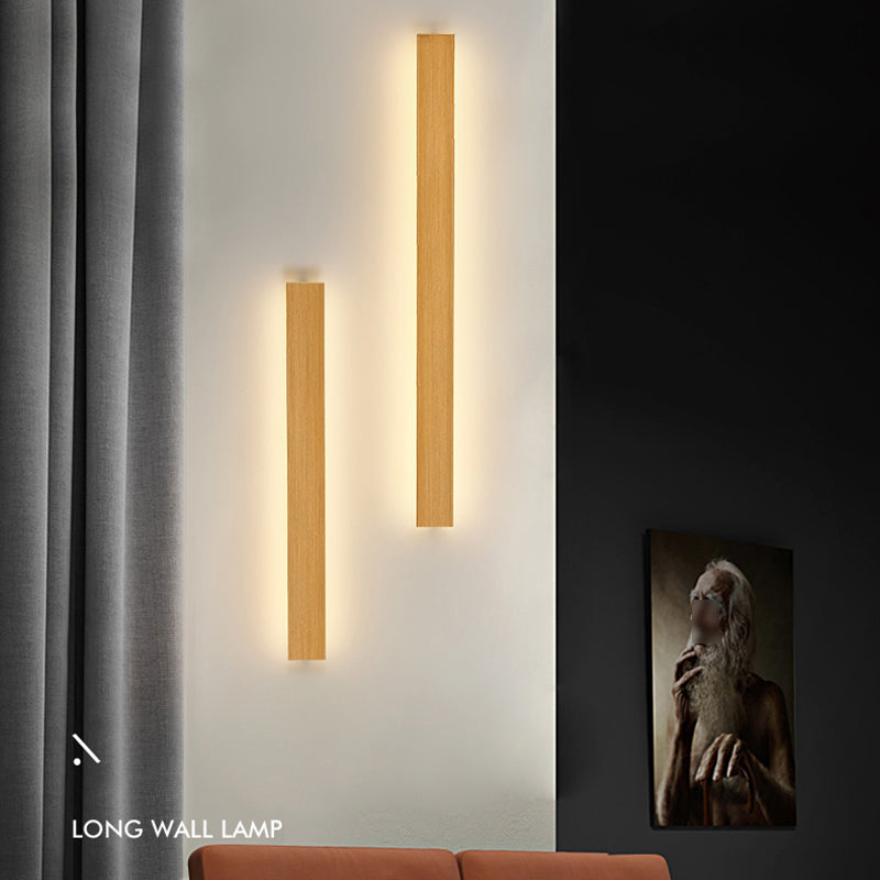 Lineare Form Metallwand Licht moderner Stil Einmals Wandmontage Leuchte