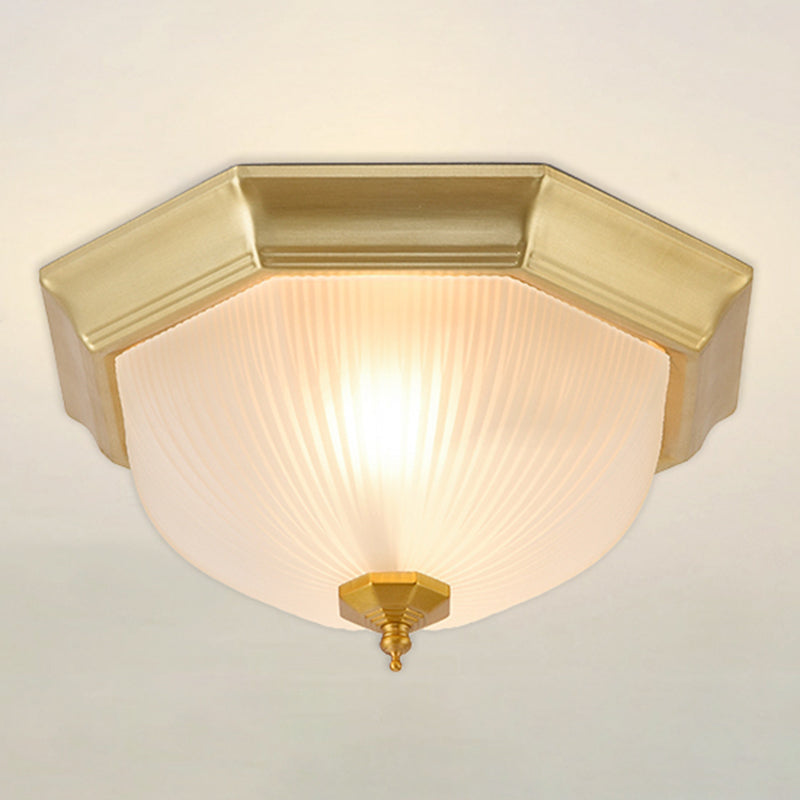 Lampes encastrées de forme géométrique Plafonniers encastrés en verre modernes