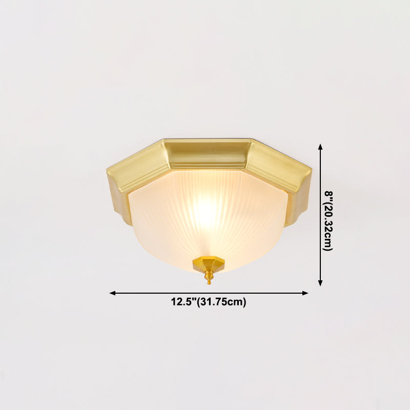 Geometric Shape Flush Mount Lamps Modern Glass Flush Mount Ceiling Lights