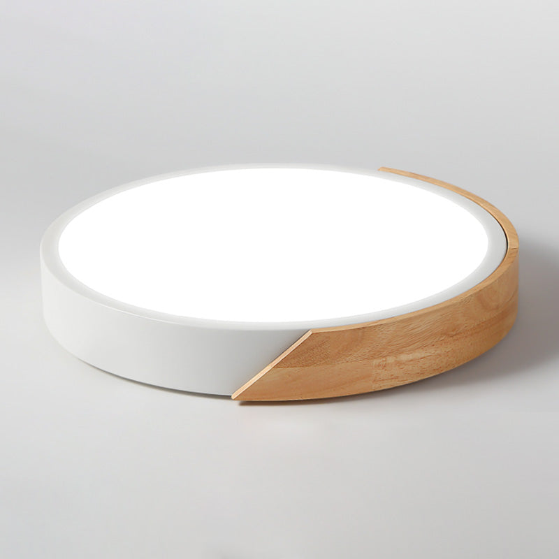 Modern Creative LED Ceiling Lamp Iron Geometric Flush Mount for Dining Room