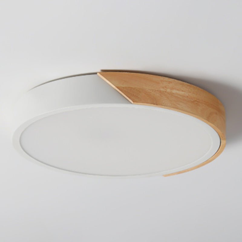 Modern Creative LED Ceiling Lamp Iron Geometric Flush Mount for Dining Room