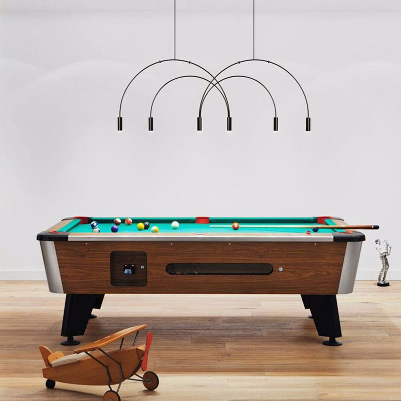 Cylinder Island Lights Contemporary Metal Island Chandelier Lights for Kitchen