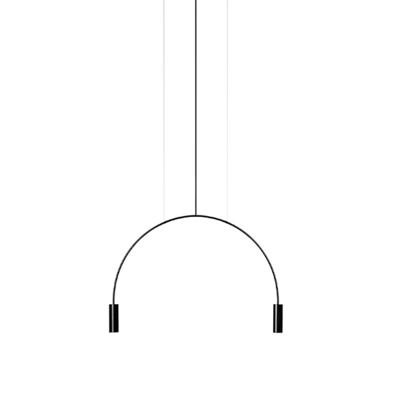 Cylinder Island Lights Contemporary Metal Island Chandelier Lights for Kitchen