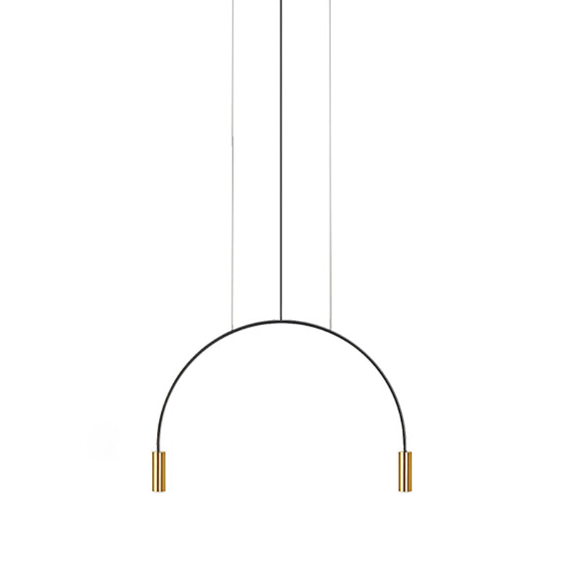 Cylinder Island Lights Contemporary Metal Island Chandelier Lights for Kitchen