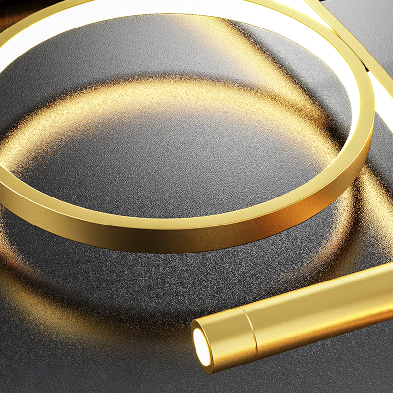 Linear Shape Island Lights Modern Style Metal 4-Light Island Lighting