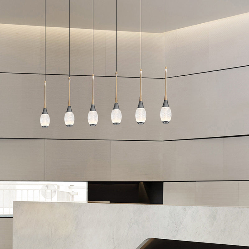 Unique Shape Island Lights Contemporary Style Metal Island Lighting