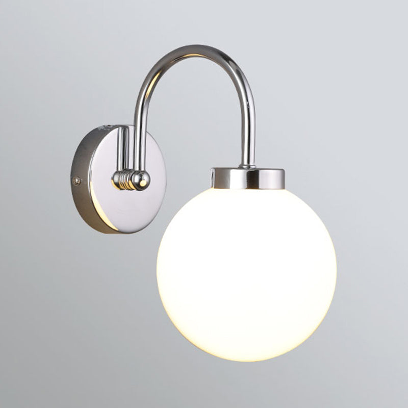 Forma de la bola Luz de pared de estilo moderno lámpara de montaje de pared de luz simple