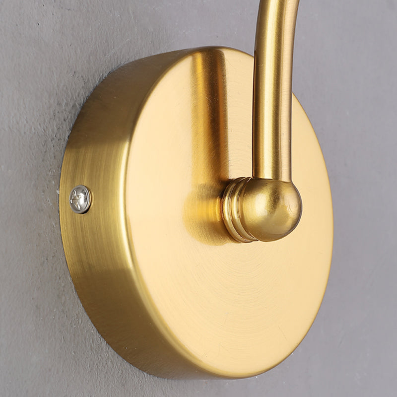 Forma de la bola Luz de pared de estilo moderno lámpara de montaje de pared de luz simple