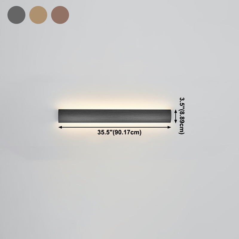 Lineare Form Metallwand Licht moderner Stil 1-Licht-Wandmontage Beleuchtung