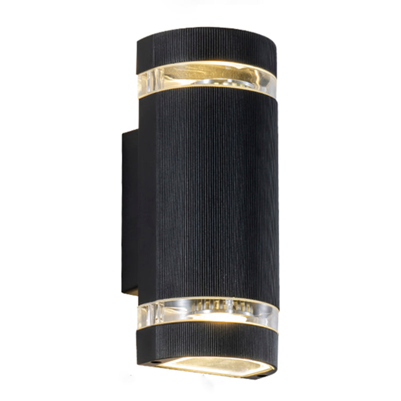 Multi -Lichter Geometrische Metallwandlicht leuchtet moderne Wandhalterung Leuchte in Schwarz