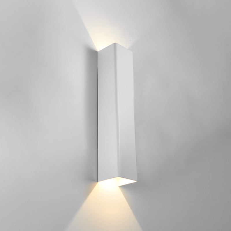 Quadratische Schatten Metallwand Licht moderne 2 Lights Wandmontage Beleuchtung