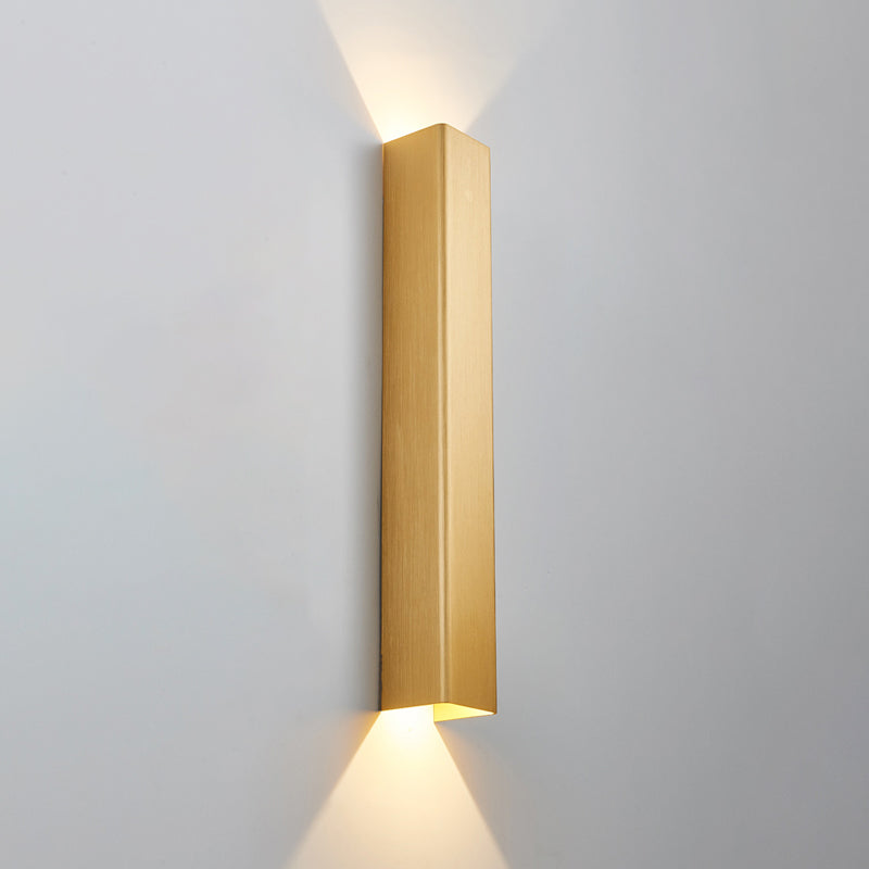 Quadratische Schatten Metallwand Licht moderne 2 Lights Wandmontage Beleuchtung