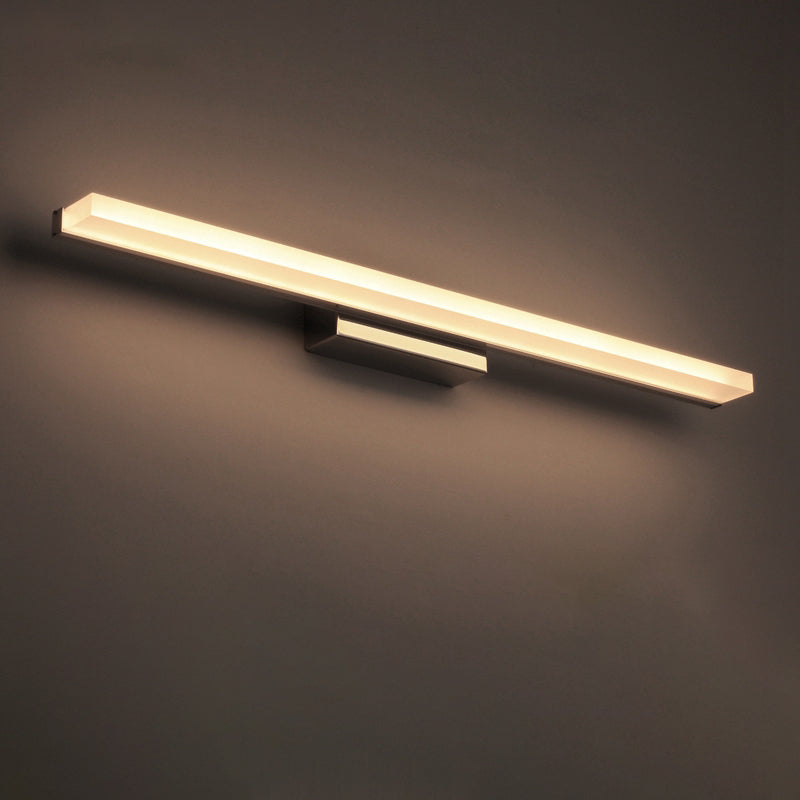 Luci di sconde di vanità per vanità lineari in metallo 1 Light Vanity Sconce Lights