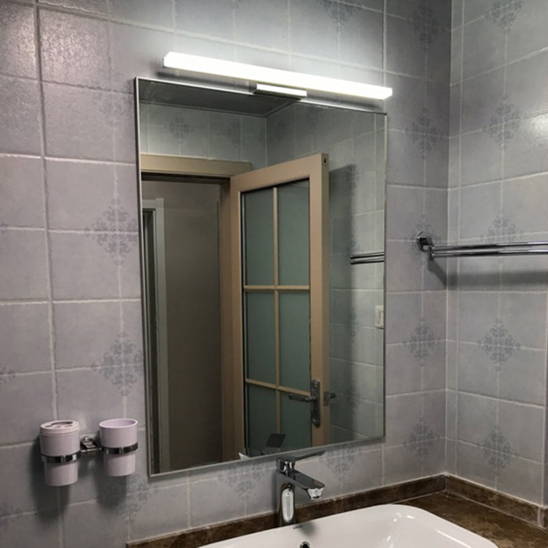 Luci di sconde di vanità per vanità lineari in metallo 1 Light Vanity Sconce Lights