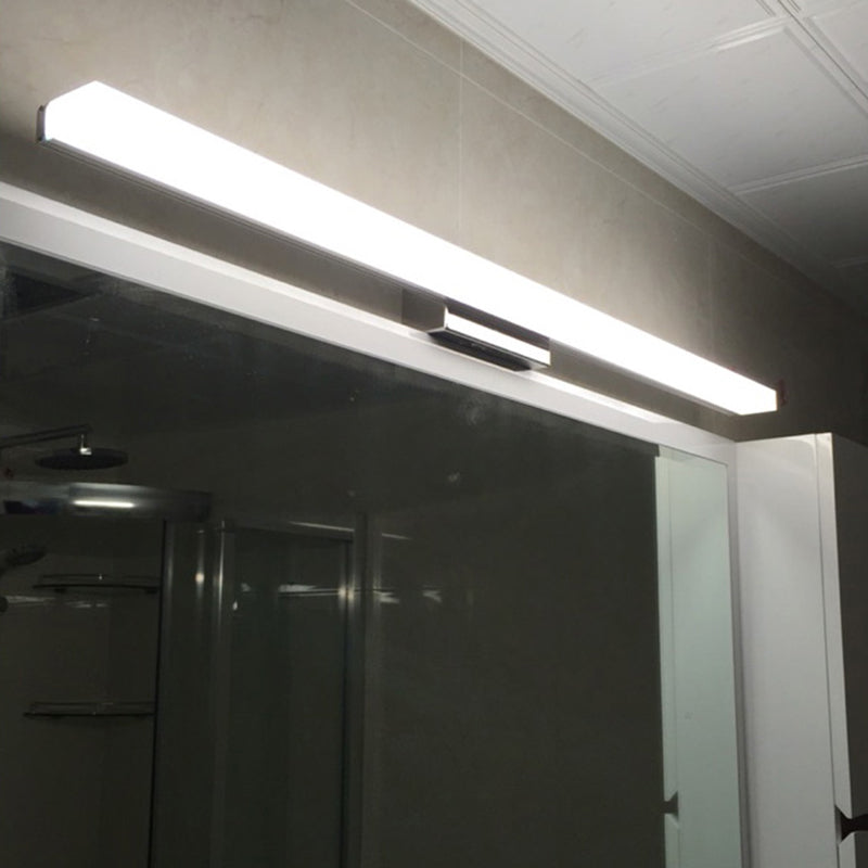 Luci di sconde di vanità per vanità lineari in metallo 1 Light Vanity Sconce Lights