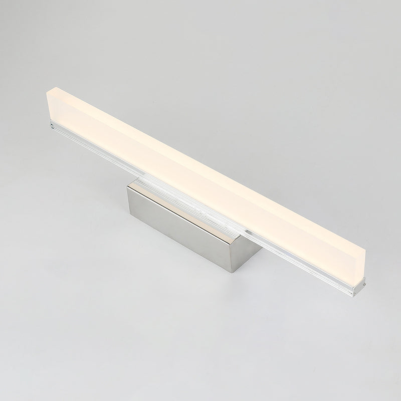 Luci di sconde di vanità per vanità lineari in metallo 1 Light Vanity Sconce Lights