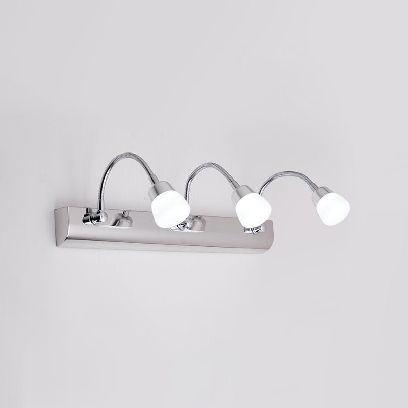 Metal Linear Vanity Lighting Contemporary Style Multi Lights Vanity Sconce Lights