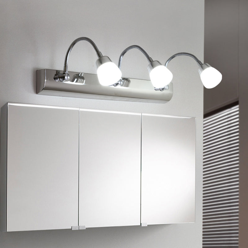 Metal Linear Vanity Lighting Contemporary Style Multi Lights Vanity Sconce Lights