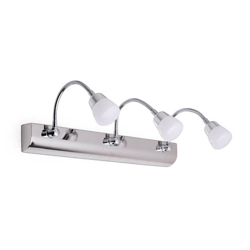 Metal Linear Vanity Lighting Contemporary Style Multi Lights Vanity Sconce Lights