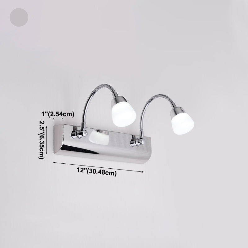 Metal Linear Vanity Lighting Contemporary Style Multi Lights Vanity Sconce Lights